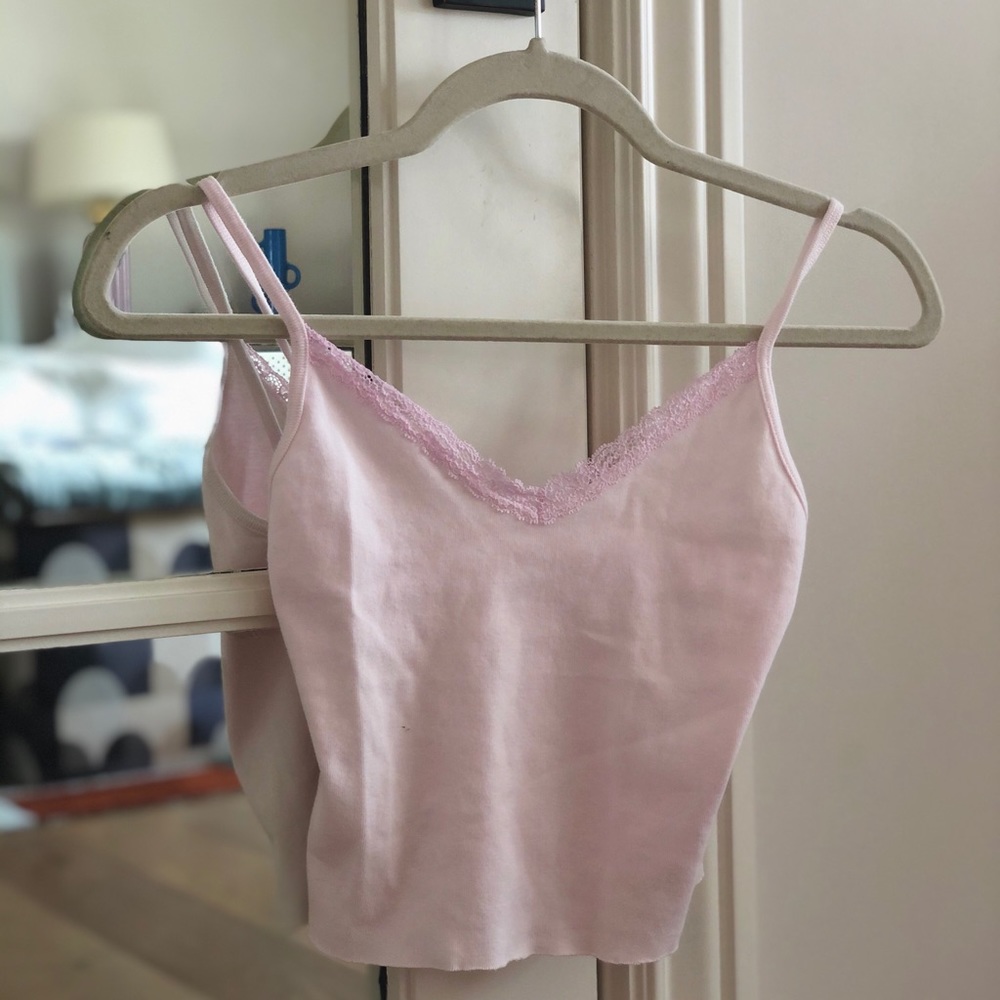 Pink tank top